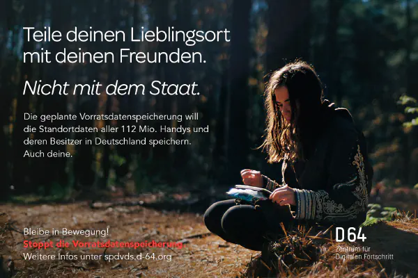1250 Worte gegen die Vorratsdatenspeicherung